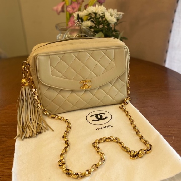CHANEL Handbags - Searching this chanel vintage beige bag